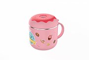 Cana termos cu capac roz, U-Grow