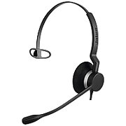 Jabra Biz 2300 QD Mono Căști Prin cablu Bandă de fixare pe cap Birou/Call center Negru