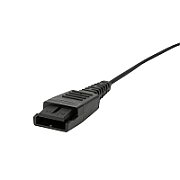 Jabra Biz 2300 QD Mono Căști Prin cablu Bandă de fixare pe cap Birou/Call center Negru