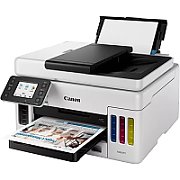 Imprimanta multifunctionala inkjet color Canon GX6050, A4, duplex, ADF, USB 2.0, Wi-Fi, 24 ppm negru, 15 ppm color