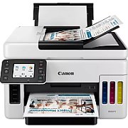 Imprimanta multifunctionala inkjet color Canon GX6050, A4, duplex, ADF, USB 2.0, Wi-Fi, 24 ppm negru, 15 ppm color