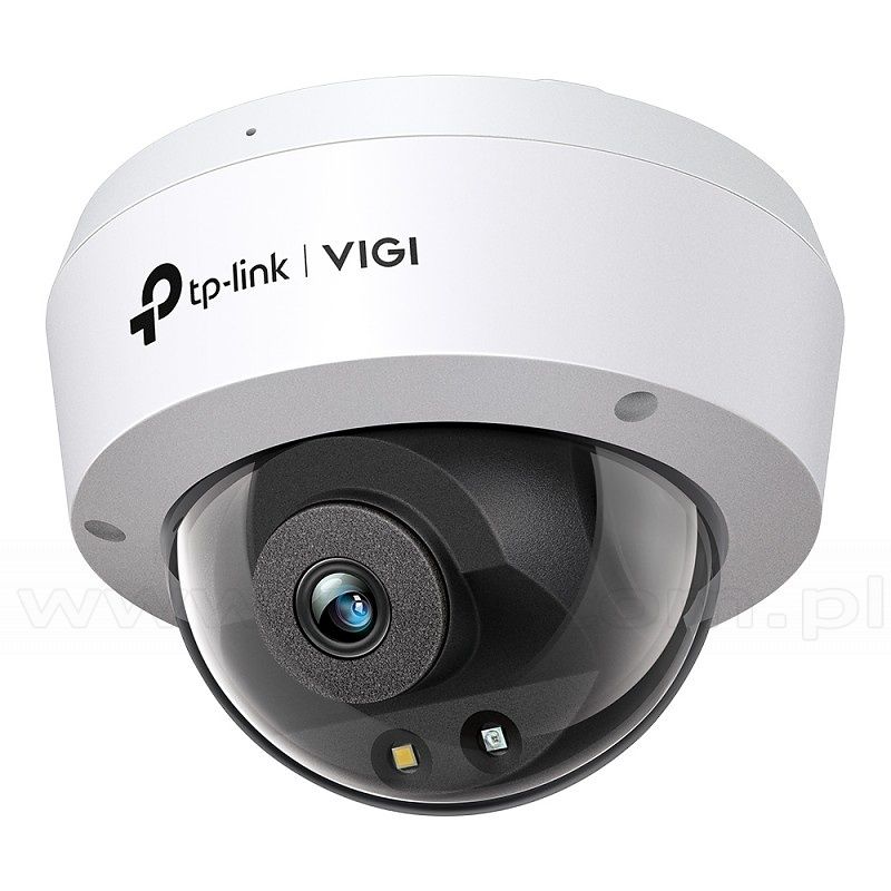 TP-Link Camera IR de supraveghere Dome pentru exterior VIGI C240(2.8MM), Senzor imagine: CMOS 1/3 , Lentila 2.8mm, F1.6, Weatherproof: IP67, Infrarosu: 30m, Unghi vizualizare: Horizontal FOV: 95.7°, Vertical FOV: 51.7°, Diagonal FOV: 113.0°, Detectare: 64m, Observare:27m, Recunoastere: 13m