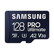 Card de memorie Samsung PRO Ultimate microSDXC UHS-I U3, V30, A2 + Adaptor USB