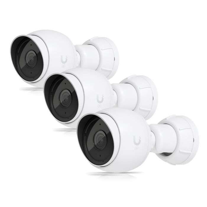 Ubiquiti Next-gen 2K HD PoE camera that can be deployed indoors or outside, 3-pack