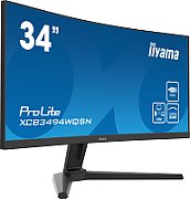 Monitor 34 inch LED IIyama ProLite XCB3494WQSN-B5 3440 x 1440 pixeli, 120 Hz, 0.4 ms, Negru