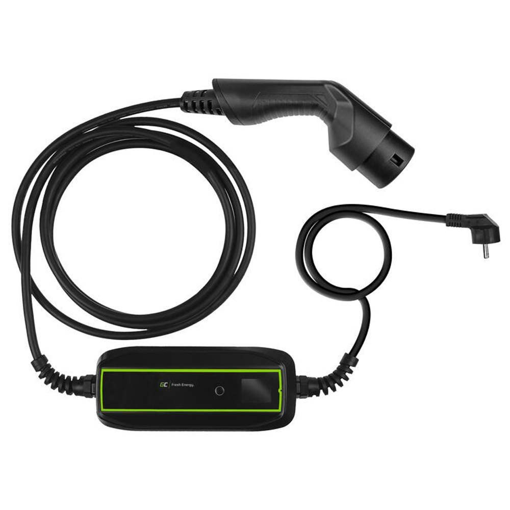 Green Cell EV16 stație încărcare vehicul electric Negru 1 Ecran încorporat LCD