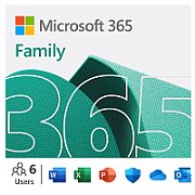 Microsoft 365 Family [DE] 1Y Subscr.P10 Ehemals Office 365 Home