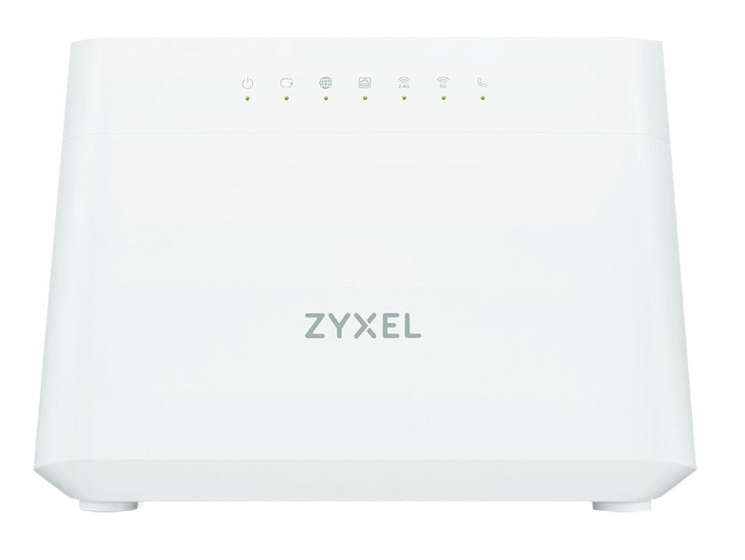 ZyXEL Zyxel DX3301-T0 router wireless Gigabit Ethernet Bandă dublă (2.4 GHz/ 5 GHz) Alb