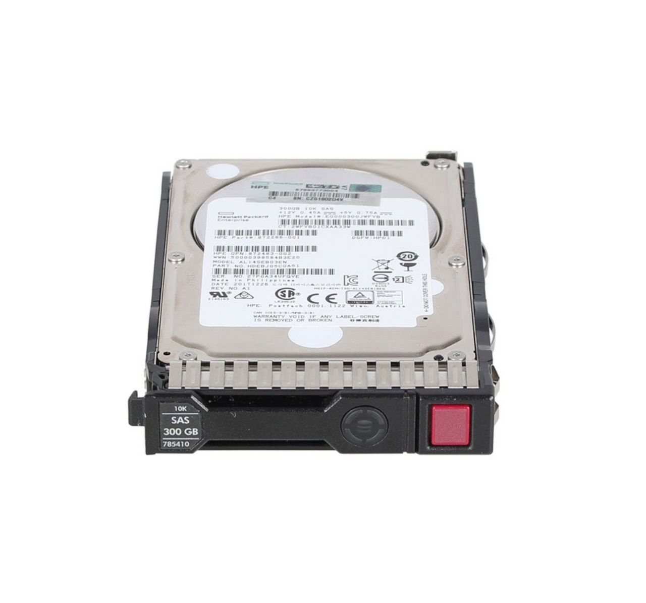 Hewlett Packard Enterprise 785067-B21 hard disk-uri interne 2.5  300 Giga Bites SAS