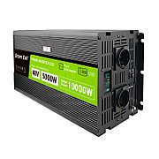 Green Cell PowerInverter LCD 48V 5000W/10000W car inverter with display - pure sine wave
