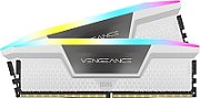 Memorie Corsair Vengeance 32 GB DDR5 5200 MHz CL40, kit 2 x 16 GB, XMP 3.0, Alb-gri, RGB