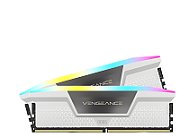 Memorie Corsair Vengeance 32 GB DDR5 5200 MHz CL40, kit 2 x 16 GB, XMP 3.0, Alb-gri, RGB