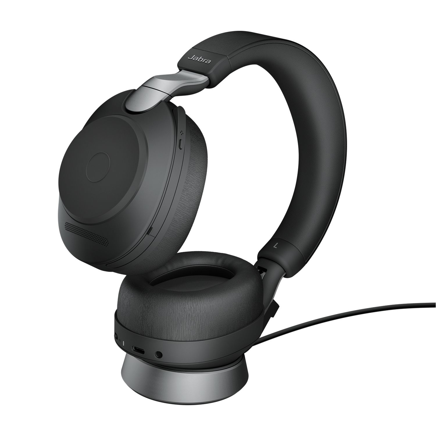 Jabra Evolve2 85, UC Stereo Căști Prin cablu & Wireless Bandă de fixare pe cap Birou/Call center USB tip-C Bluetooth Negru