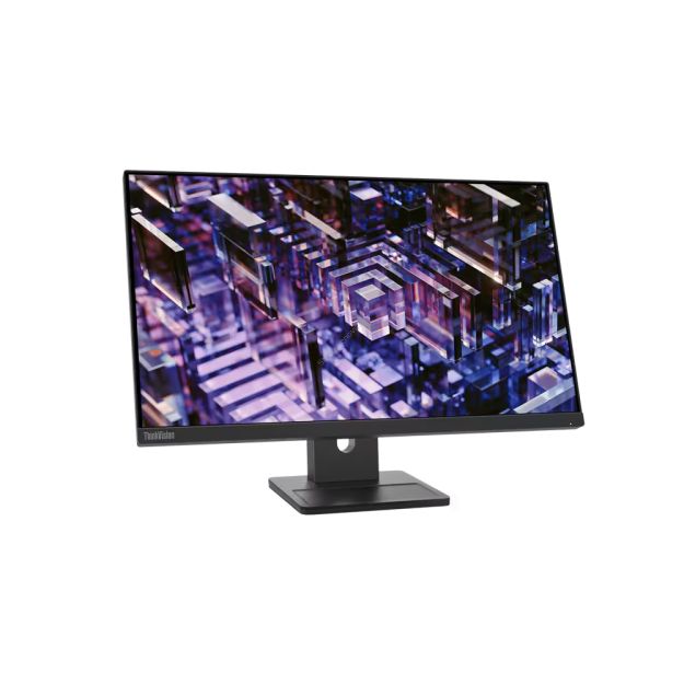 Monitor 23.8 inch LED Lenovo ThinkVision E24Q-30 2560 x 1440 pixeli, 100 Hz, 4 ms, Negru