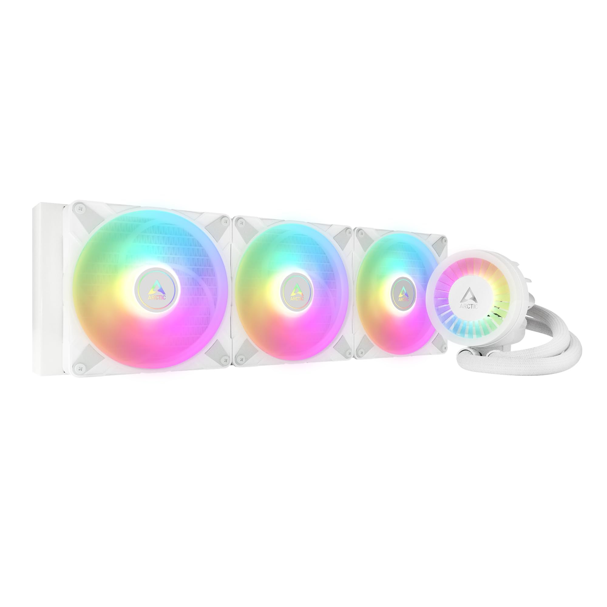 Liquid Freezer III 420 A-RGB, Racire cu lichid, AIO 420mm, Intel/ AMD, Alb