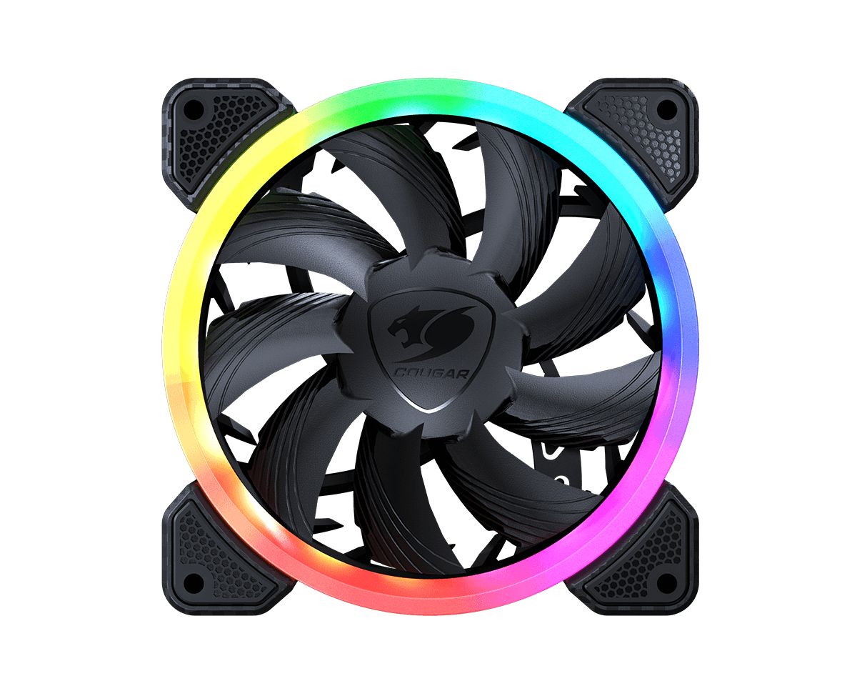 Ventilator Cougar CF-VK12HB-RGB ,120 x 120 x 25 mm ,600-1500RPM ,Negru ,ARGB 