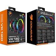 Cougar | COUGAR VORTEX VK120 - 3PC Pack | RGB FAN