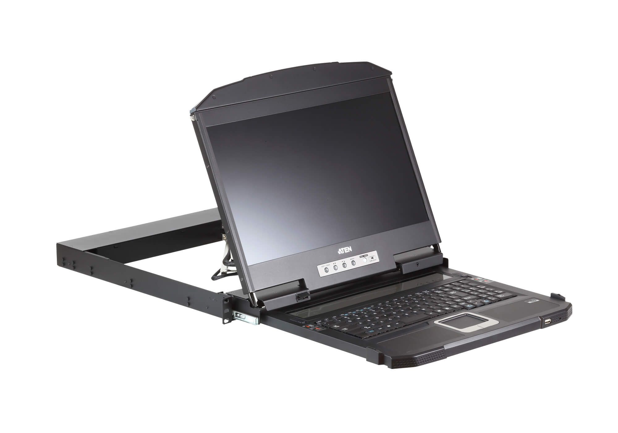ATEN Dual Rail LCD Console CL3800NW