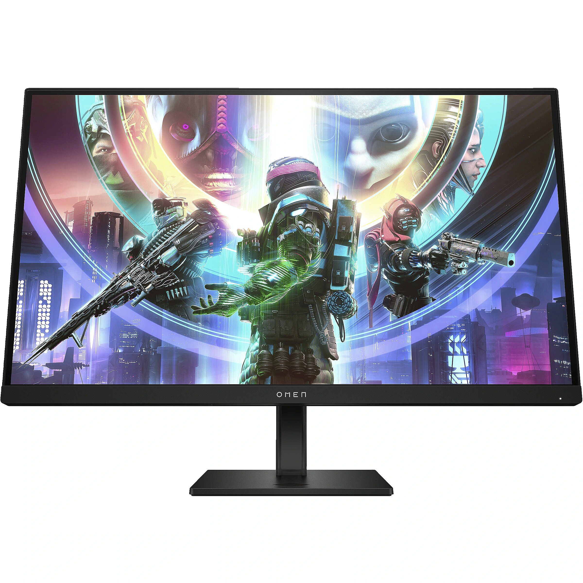HP Monitor Gaming HP OMEN 27qs, 27 , IPS, QHD, 2560 x 1440, 240Hz, HDMI, DisplayPort, Pivot, Boxe, NVIDIA G-SYNC,1ms, Negru