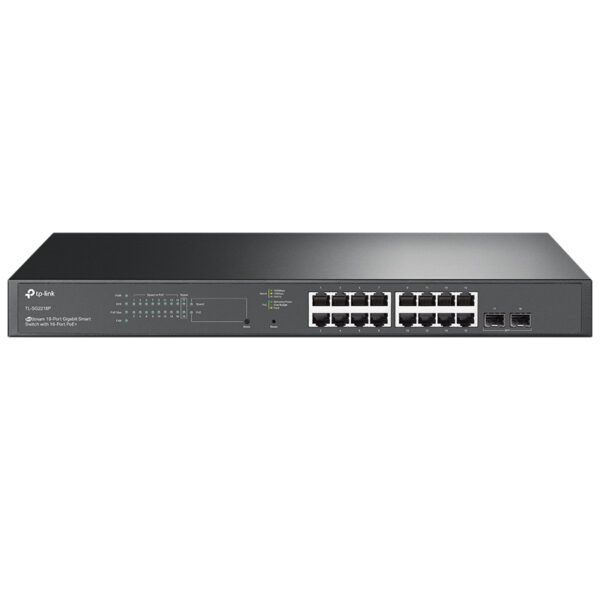 TP-LINK TP-LINK Switch SG2218P 18xGBit/2xSFP Smart Managed Omada SDN  PoE+ Rack Mountable