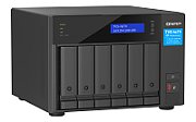QNAP TVS-h674-i5-32G NAS Tower, 6 disk bays, Intel Core i5-12400 6-core 12-thread processor, up to 4.4GHz