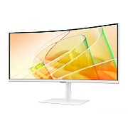 Monitor 34 inch LED Samsung S65TC LS34C650TAUXEN 3440 x 1440 pixeli, 100 Hz, 5 ms, Alb