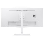 Monitor 34 inch LED Samsung S65TC LS34C650TAUXEN 3440 x 1440 pixeli, 100 Hz, 5 ms, Alb