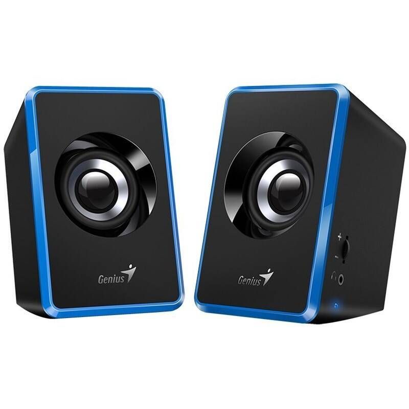 BOXE GENIUS 2.0, RMS:  3W (2 x 1.5W), USB power, 1.2m, blue,  SP-U125   31730042402  (timbru verde 0.8 lei)