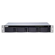NAS QNAP 431XEU 4-Bay, CPU Annapurna Labs Alpine AL-314 1.7GHz Quad Core, 2GB DDR3 SODIMM (max. 8GB), 2.5/3.5 SATA 6Gbps,
 4 x SSD server Samsung PM883 960 GB 2.5  SATA 6G, 1.3 DWPD incluse 
 1x10GbE SFP+ 2xGbE LAN 4xUSB3.0, 1U (kit rackmount separat), PSU unica fara upgrade RP, garantie 3 ani