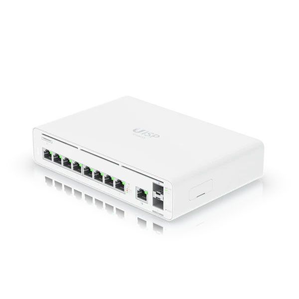 Switch Ubiquiti UISP-CONSOLE, 8 porturi 10/100/1000 Mbps