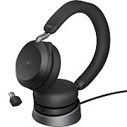 JABRA Evolve2 75 Link380c MS Stereo Stand Black