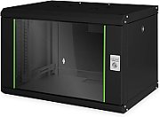 Digitus DN-19 07-U-SW rack-uri 7U Raft montat pe perete Negru