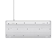 Tastatura Trust cu fir GXT833W Thado, numar butoane 87, interfata USB 2.0, conector USB-A male, compatibila cu PS4, Xbox One, Nintendo Switch, PS5, alb