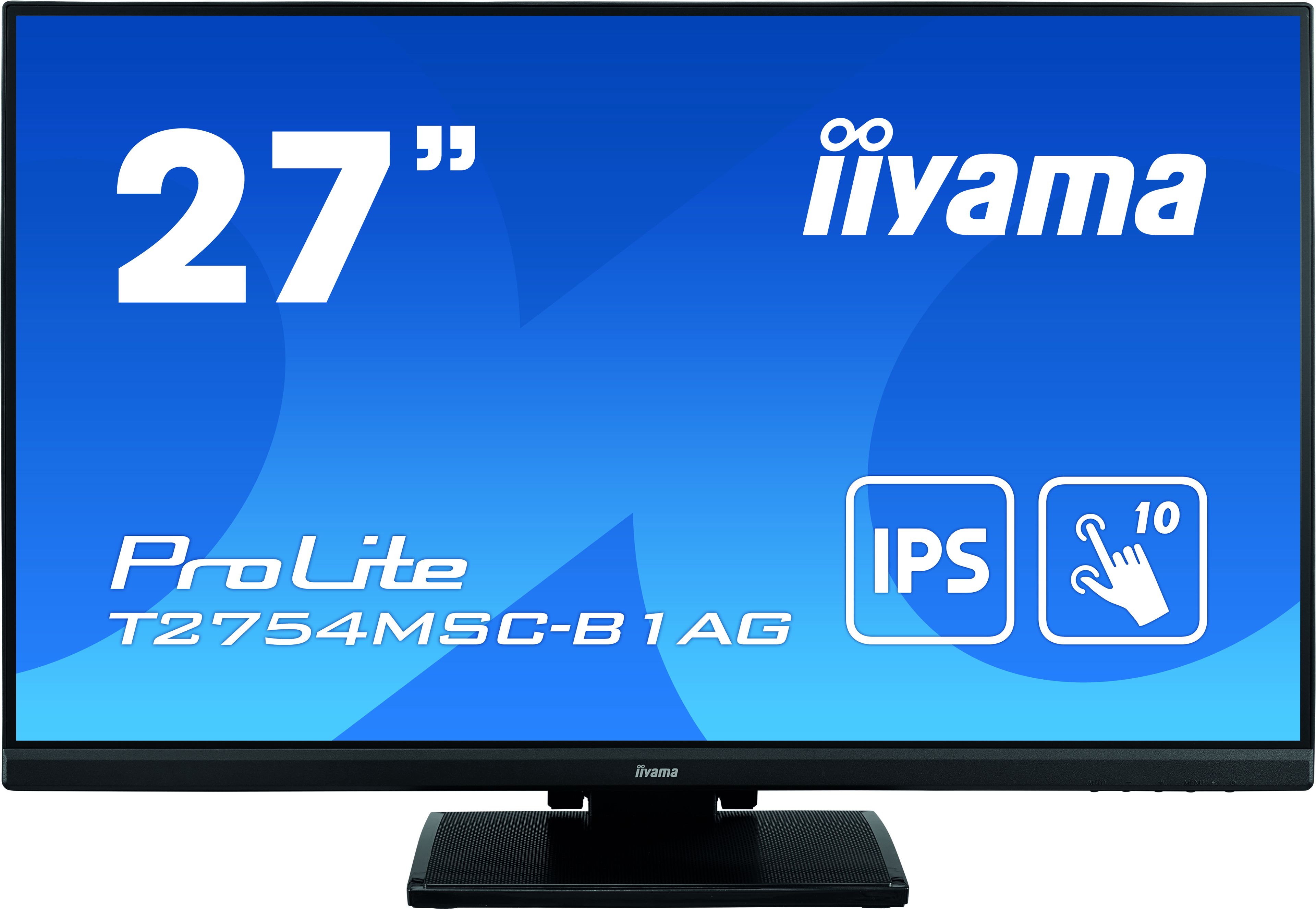 Monitor 27 inch LED IIyama T2754MSC-B1AG 1920 x 1080 pixeli, 60 Hz, 5 ms, Negru