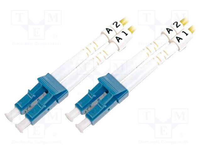 Fiber Optic Singlemode Patch Cord, LC / LC
