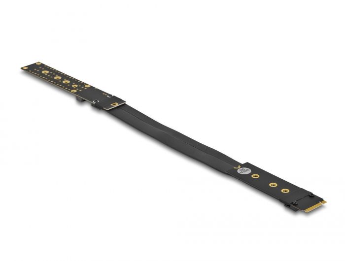 DELOCK RISER CARD M.2 KEY M EXTENSION NVME WITH 20 CM CABLE