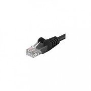 Patchcord UTP RJ45-RJ45 Cat.6, 1.5m, negru,  UTP-6-1.5-BK  (timbru verde 0.08 lei)