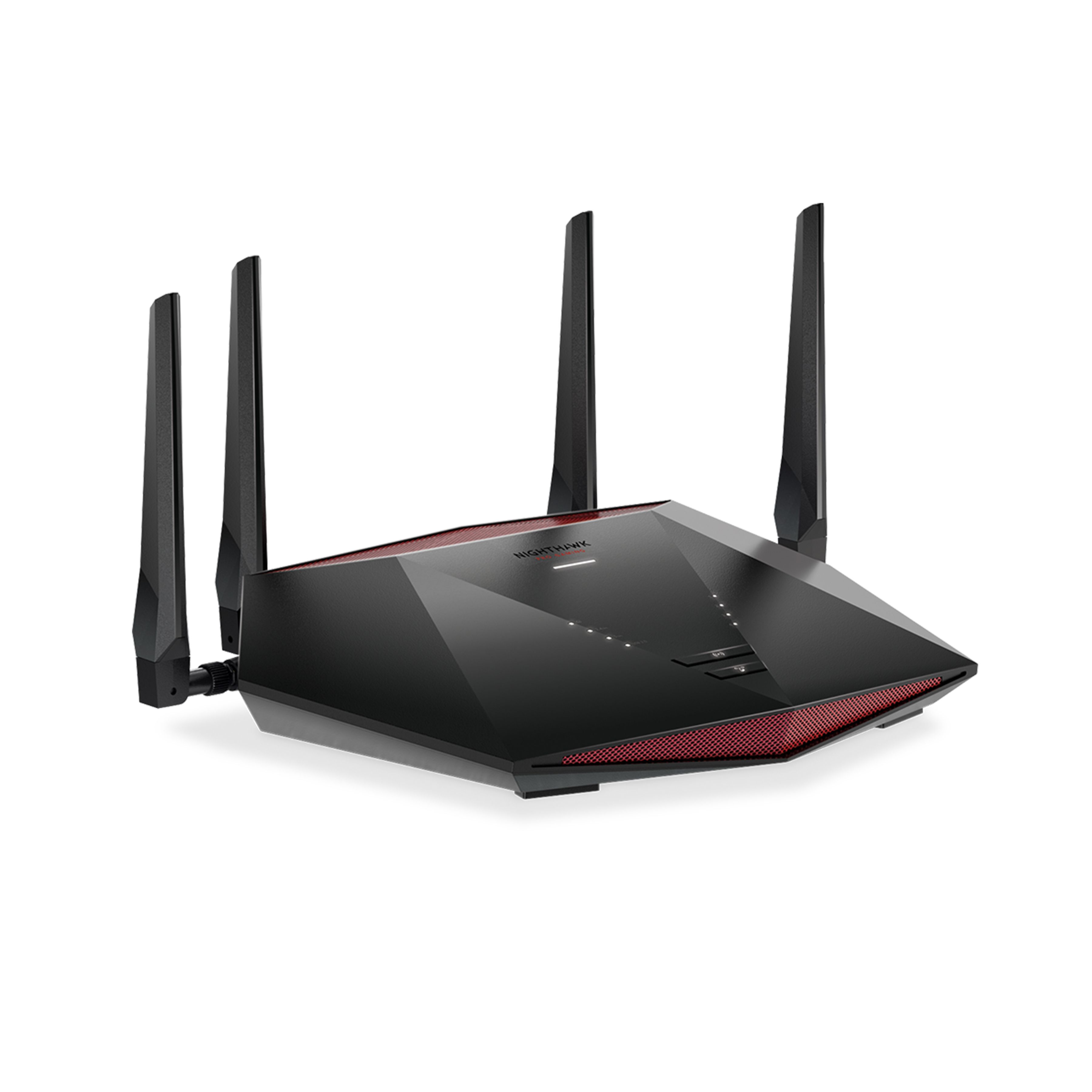 NETGEAR Nighthawk XR1000 WiFi 6 Gaming Router router wireless Gigabit Ethernet Bandă dublă (2.4 GHz/ 5 GHz) Negru