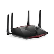 NETGEAR Nighthawk XR1000 WiFi 6 Gaming Router router wireless Gigabit Ethernet Bandă dublă (2.4 GHz/ 5 GHz) Negru