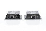 HDMI Extender Set, 50 m over network cable (CAT 6/6a/7), EDID, 1x HDMI loop out, FHD, 1080p