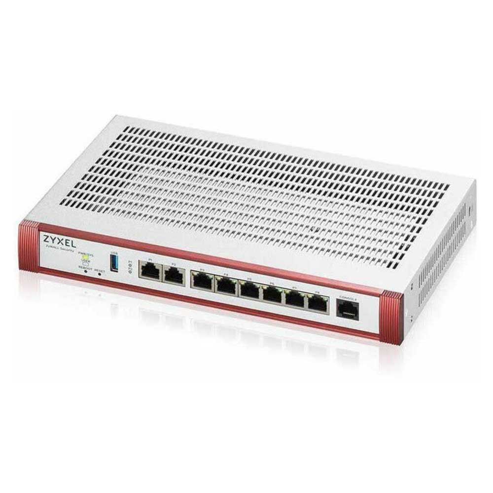 ZyXEL USG FLEX200 H Series, User-definable ports with 2*2.5G & 6*1G, 1*USB with 1 YR Security bundle