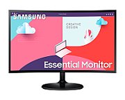 Monitor 27 inch LED Samsung LS27C360EAUXEN 1920 x 1080 pixeli, 75 Hz, 5 ms, Negru