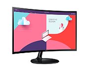 Monitor 27 inch LED Samsung LS27C360EAUXEN 1920 x 1080 pixeli, 75 Hz, 5 ms, Negru