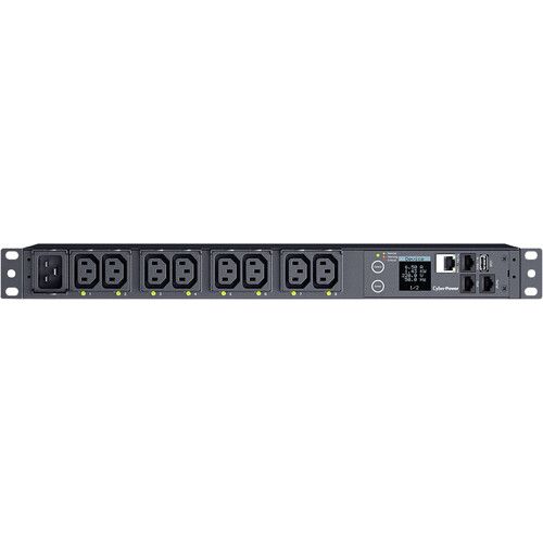 CyberPower PDU41005 unități de distribuție a energiei electrice (PDU) 8 ieșire(i) AC 1U Negru