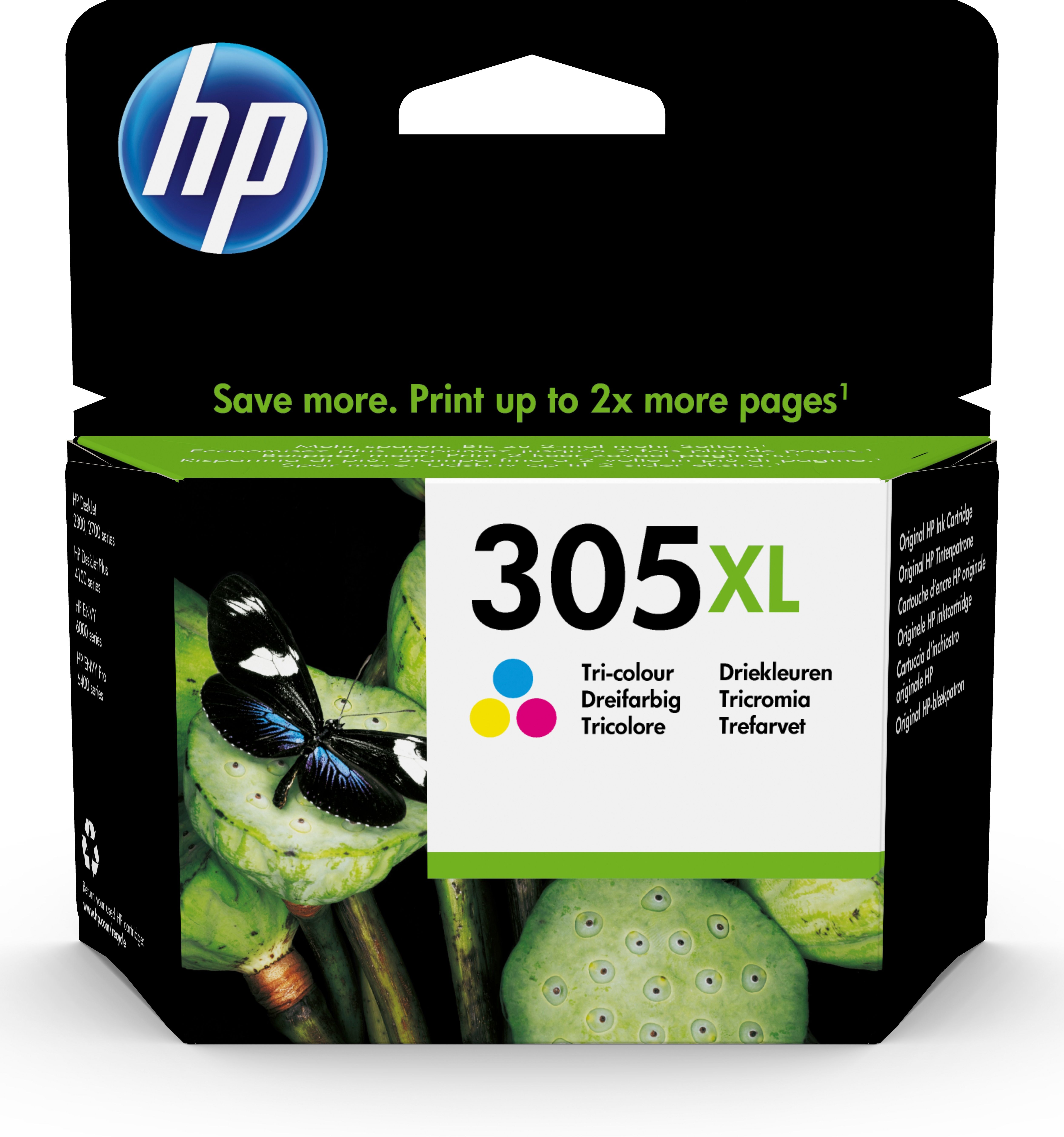 Cartus cerneala HP 3YM63AE#UUQ ,Color ,200 pagini ,Original (305XL) 