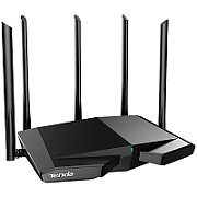 Tenda ROUTER Tenda wireless AX5700 Mbps, 1 x WAN Gigabit, 3 porturi LAN Gigabit, 2.4 GHz/5 GHz dual band, 5 antene externe, WI-FI 6E  TX27 PRO  (timbru verde 0.8 lei)