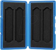 CUTIE  LOGILINK, pt 4 x SSD M.2 NGFF/ NVME, rezistenta la socuri, albastru ,  UA0417 