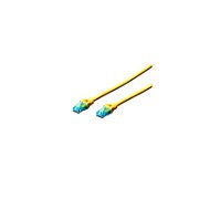 CAT 5e U-UTP patch cord, PVC AWG 26/7, length 2 m, color yellow