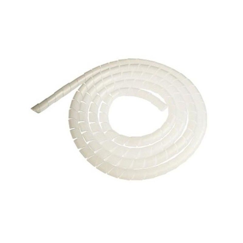 Organizator spiralat cabluri 9 - 50mm, alb , (25m) -ELEMATIC,  SP 9 