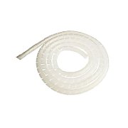 Organizator spiralat cabluri 9 - 50mm, alb , (25m) -ELEMATIC,  SP 9 